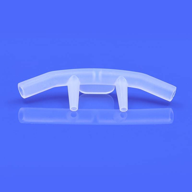 Custom Silicone Nasal Cannula / Silicone Nasal Oxygen Tube